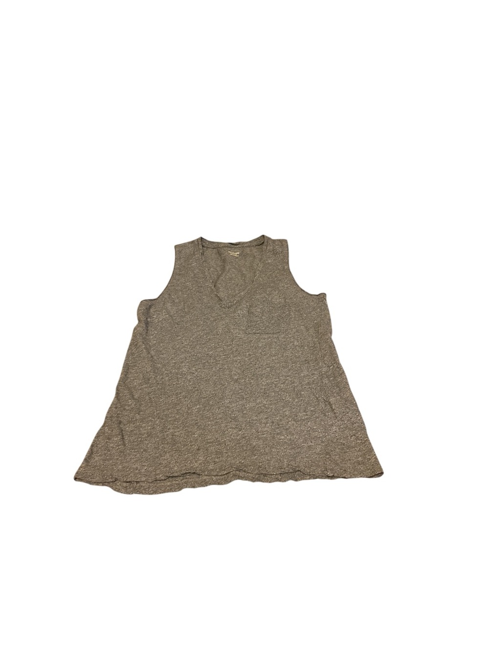 Madewell Gray Sleeveless Tank Top